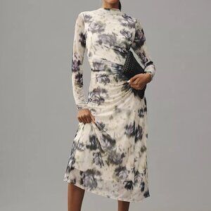 Sarah Hann Iris Mesh Dress | Anthropologie Sz M